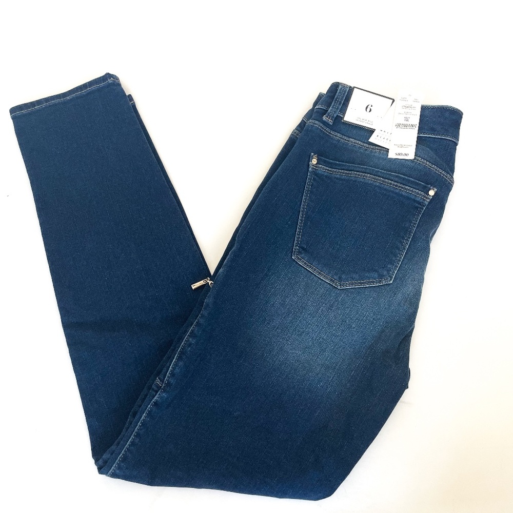 White House Black Market Mid-Rise Skinny Ankle Jean
